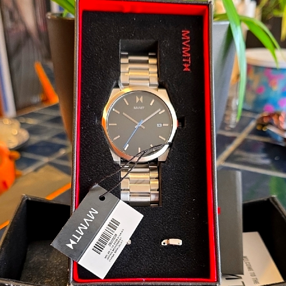 MVMT Element Men Watch, Black Face